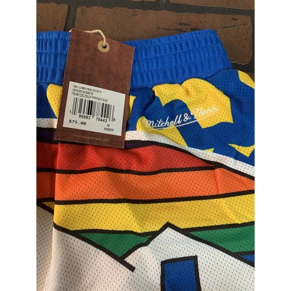 DENVER NUGGETS Mitchell & Ness Basketball Shorts ~New~ S-2XL - Picture 5 of 5